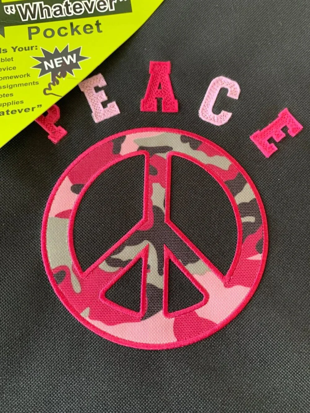 TECH GEAR PEACE CAMO MEGA FILLED BINDER ORGANIZER BAG SCHOOL COLLEGE NEW